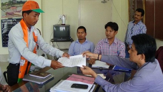 TTAADC election: 8 candidates filed nominations at Khowai TTAADC election: 8 candidates filed nominations at Khowai